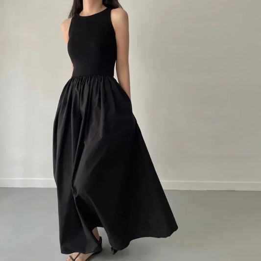 Long black dress