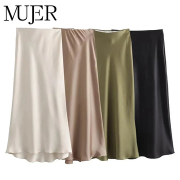 Satin Skirt